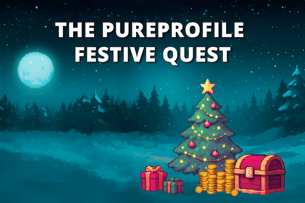 The Pureprofile Festive quest banner